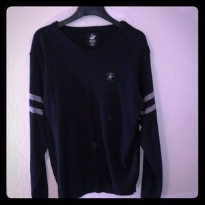 Men’s Black Beverly Hills Polo Club Sweater